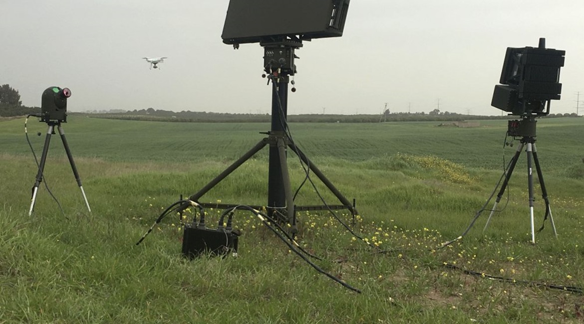 The Drone Guard is a ground-based range of systems for detecting, tracking, and disrupting unmanned aerial vehicles. It has now been integrated with one or more interception UAVs to physically take down the target drone.
