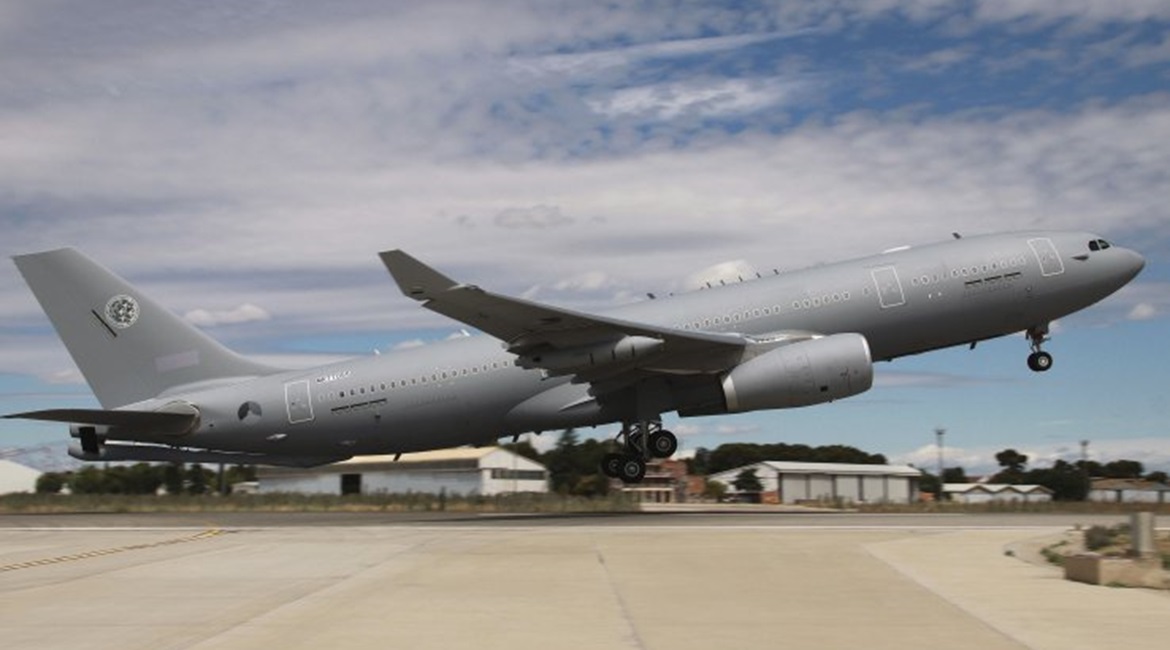 The first of eight A330 MRTT aircraft that NATO members Belgium, the Czech Republic, Germany, Luxembourg, the Netherlands, and Norway are to operate as a joint fleet under the MMF initiative was formally delivered on 29 June.