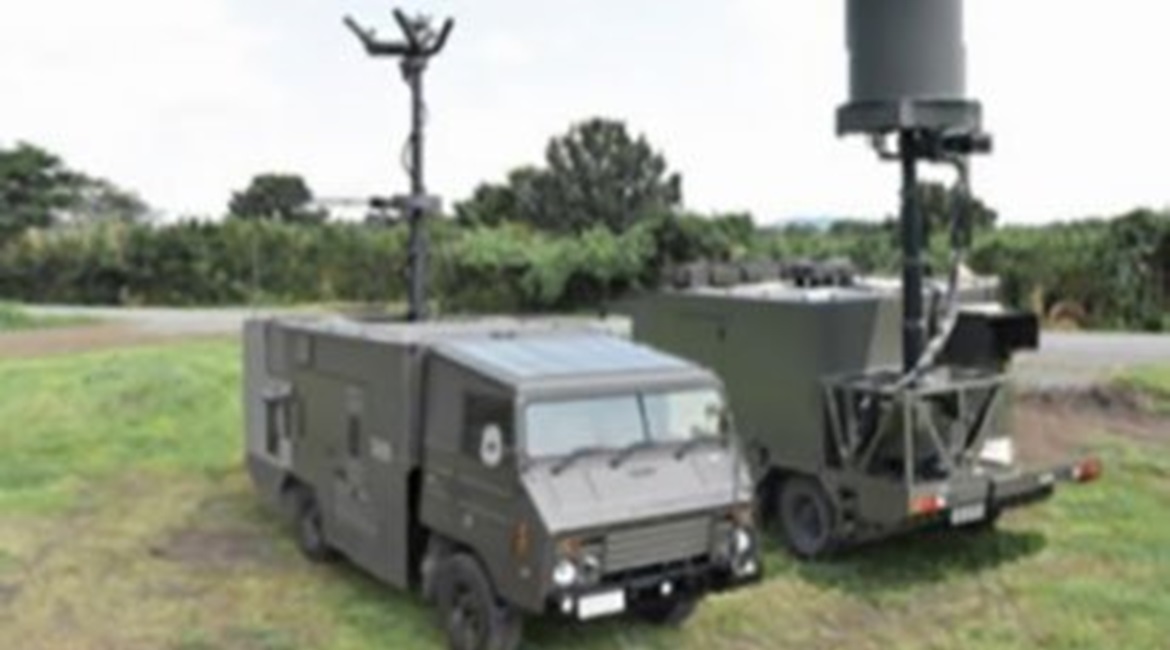 The new EW unit that the JGSDF plans to establish at Camp Kengun in 2021 will most likely also use the recently developed truck-mounted NEWS system (seen here).