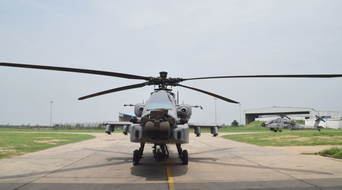 The IAF has received the final five of 22 'AH-64E(I)' Apache Guardian attack helicopters (similar to this one) ordered from the United States, industry sources told 
        
         on 7 July.