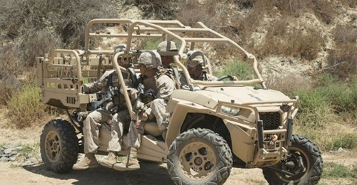 The New Zealand Army has received the first six MRZR D4 all-terrain vehicles (similar to this one in US service) ordered from US company Polaris Government and Defense.