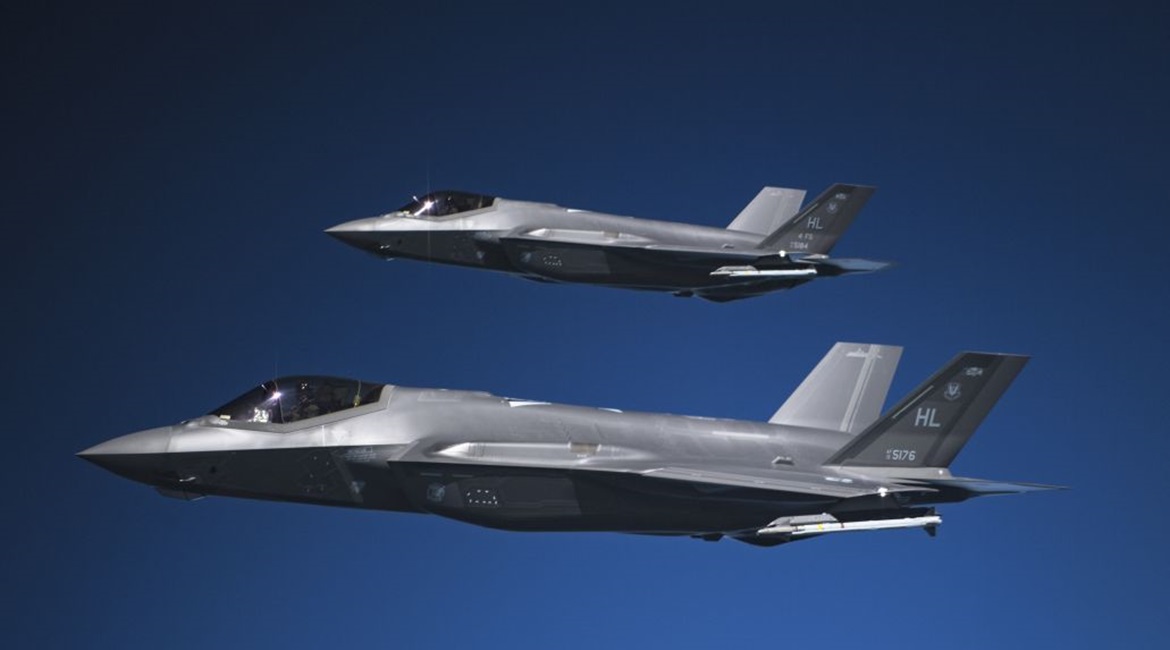 A pair of F-35As fly in formation on 15 May 2019. The Mitchell Institute for Aerospace Studies argues in a new report that the USAF adopting a cost-per-effect metric for assessing weapon systems would better analyse weapon system value than traditional...