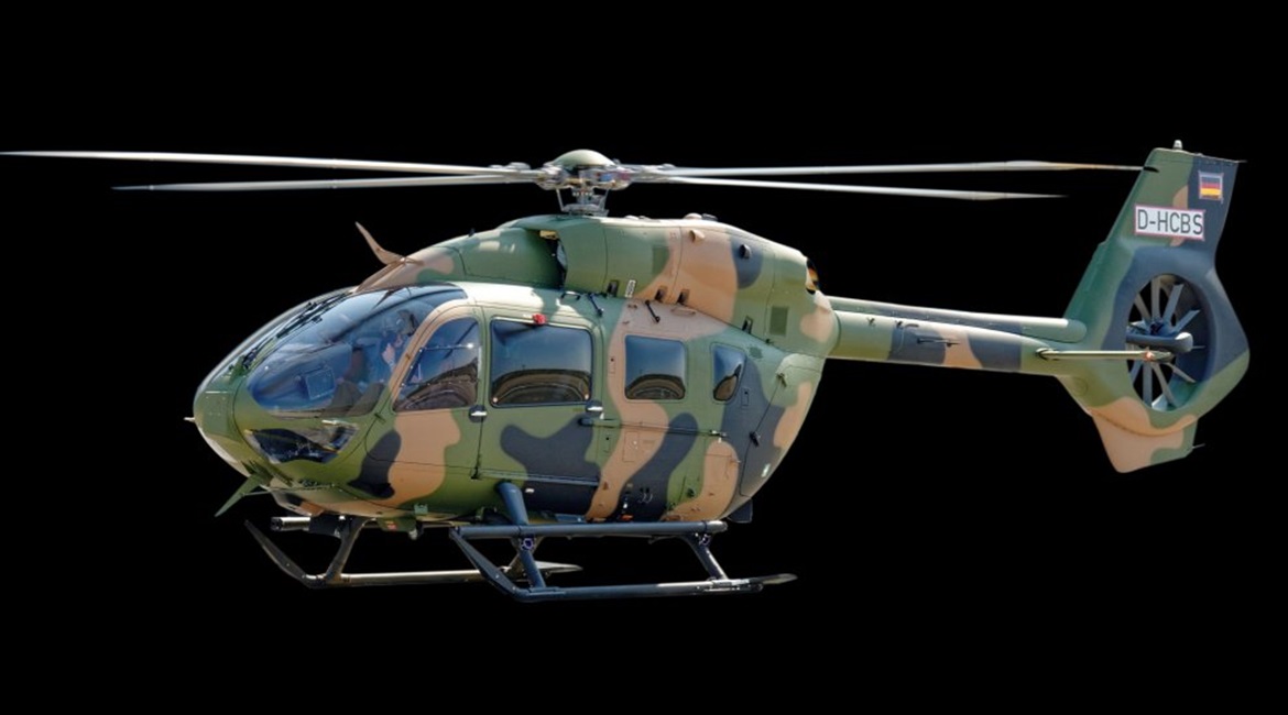 Seen in Australian Defence Force colours, the H145M is being out forward by Airbus as a contender for the LAND 2097 special forces helicopter requirement.