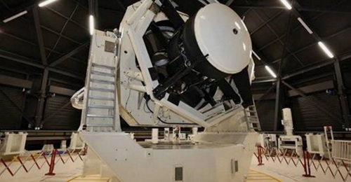 The Space Surveillance Telescope is seen here at the joint Australian-US space facility near Exmouth on Western Australia's Coral Coast.