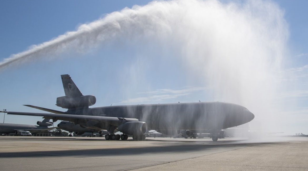 The US Air Force began retiring its KC-10A fleet with a ceremony on 13 July 2020 at Joint Base McGuire-Dix-Lakehurst, New Jersey.