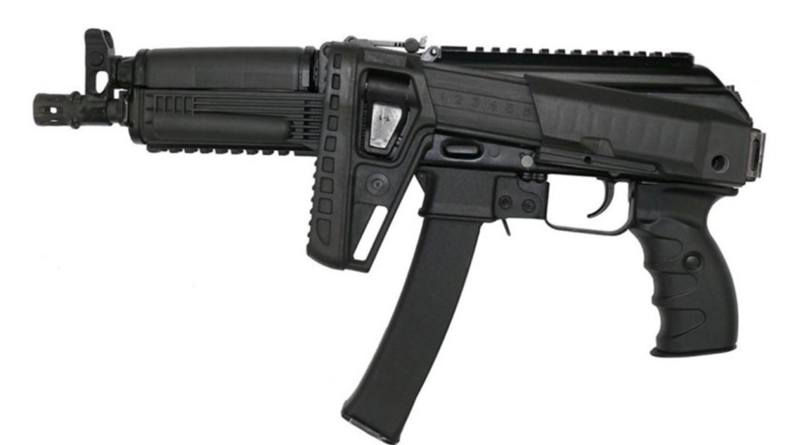 Kalashnikov's Vityaz-MO 9 mm SMG.