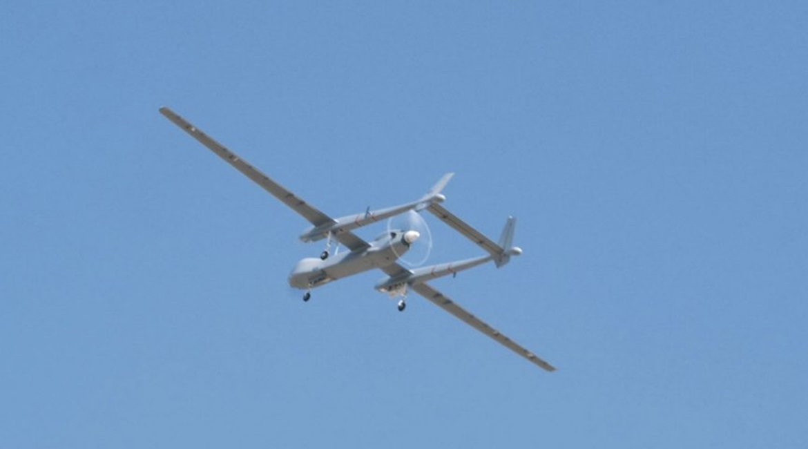 Seen on its maiden flight, the Heron TP for Germany will serve as an interim MALE UAV solution through to the expected arrival of the European MALE RPAS in 2026.