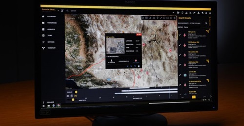 An end user visual interface system running BAE Systems' Intelligence Knowledge Environment (IKE) software framework. Programme officials are pairing IKE with the Lead Expitation Intelligence (LEXI) enterprise software suite for the Capability Drop 2 v...