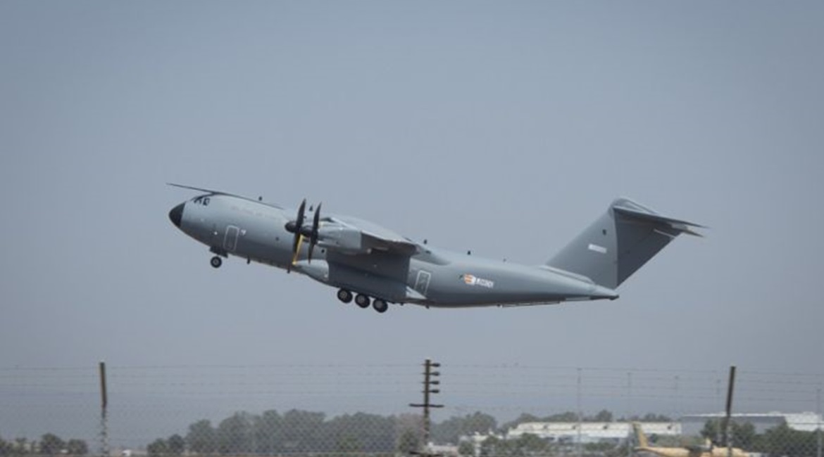 Belgium's A400M made its first flight on 30 July.