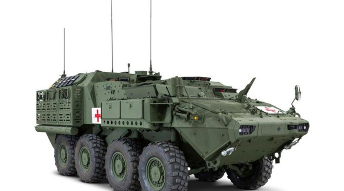 Pictured here is one Armoured Combat Support Vehicle configuration for the Canadian military. General Dynamics Land Systems-Canada is beginning to produce the new vehicle line.