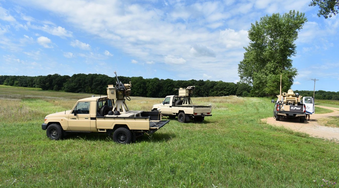Northrop Grumman Armament Systems conducted its latest field test of M-ACE and Scorpion AD tactical ground vehicles in July. Further tests are scheduled in October when M230LF Bushmaster cannons will fire proximity fused 30 mm ammunition to neutralise ...
