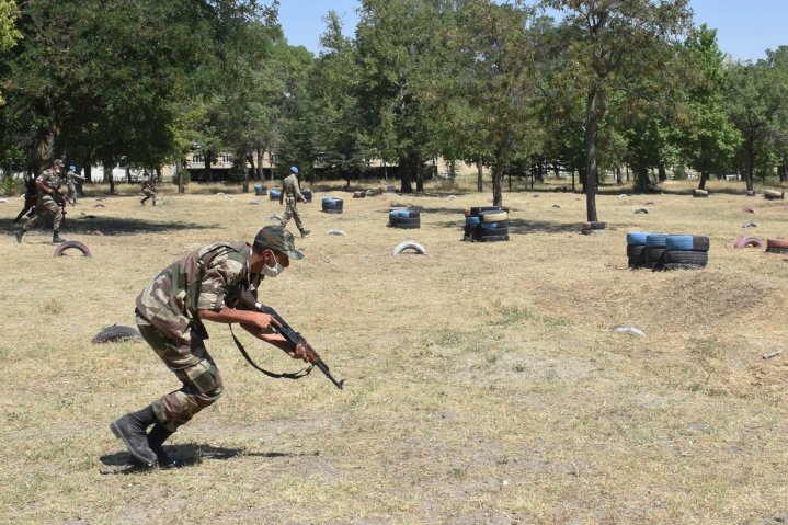 Libyan soldiers train in Isparta, Turkey. (Turkish Ministry of Defence)