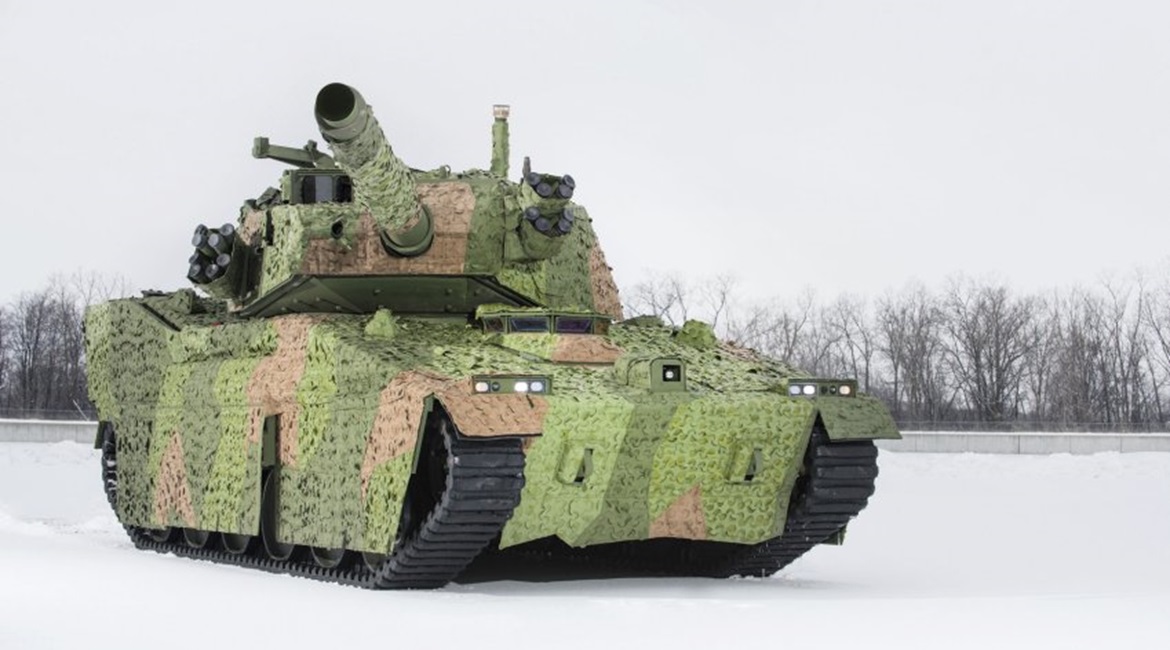 Pictured here is a representation of BAE Systems MPF prototype.