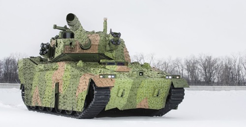 Pictured here is a representation of BAE Systems MPF prototype.