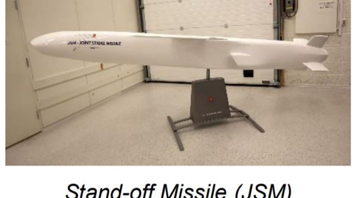 An image provided by the Japanese MoD showing a model of the JSM.
