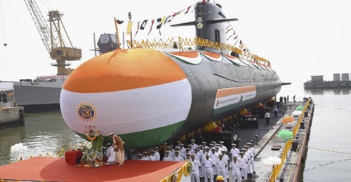 India has issued guidelines that seek to enhance the local content in military platforms including Kalvari (Scorpène)-class submarines (pictured) being built for the Indian Navy.