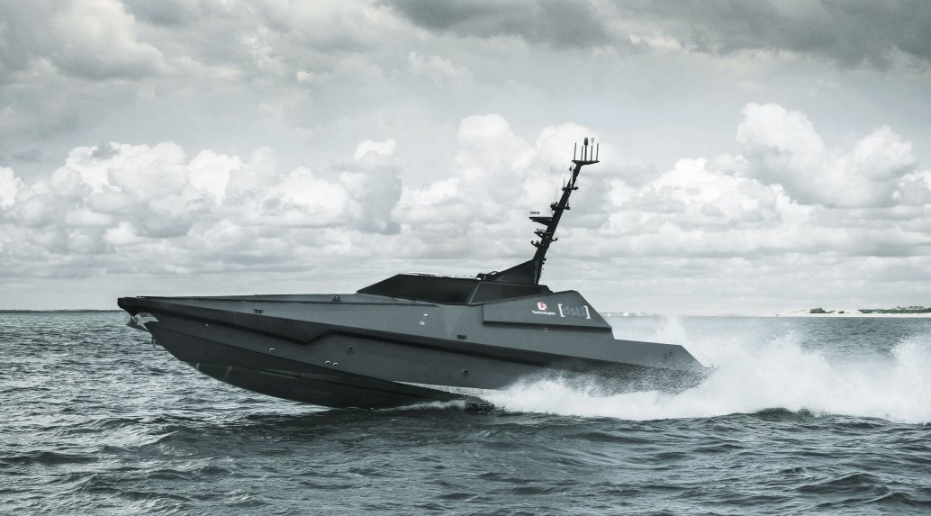 L3Harris Technologies’ work includes developing an unmanned boat testbed for the UK’s Defence Science and Technology Laboratory (Dstl). (Credit: L3Harris Technologies)
