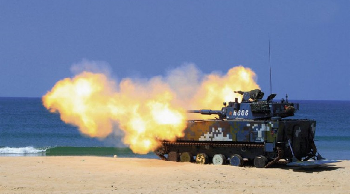 Thailand has selected a Norinco-produced AAV, thought to be the VN-16 platform, a modified version of the ZTD-05 (pictured), for a requirement within the Royal Thai Marine Corps.