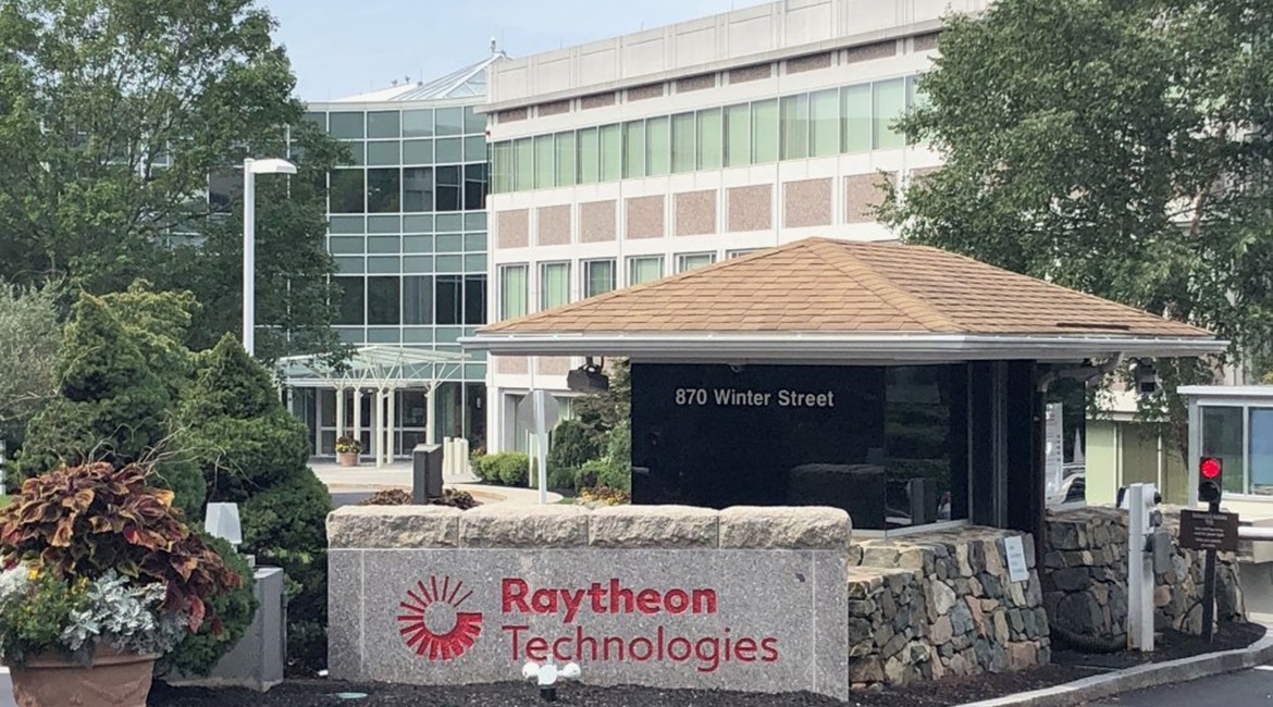 Raytheon Technologies is based in Waltham, Massachusetts.
