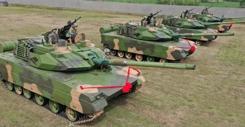 The PLA's Southern Theatre Command announced on 20 September that several units of the Type 15 lightweight battle tank were handed over to a brigade under the 75th Group Army.