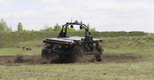 Polish firm Lukasiewicz-PIAP has revealed the Hunter UGV.