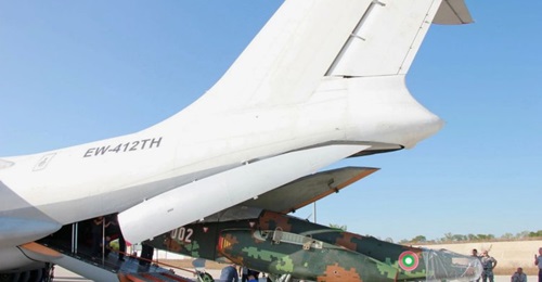 The BuAF on 21-22 September took delivery of its first pair of Su-25 close air support aircraft that were overhauled and upgraded by and received a life extension from 558 ARZ in Belarus.