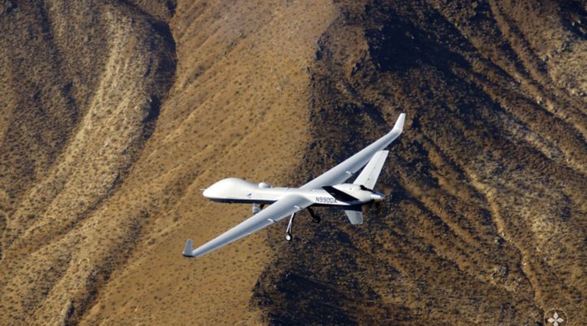 The first of a contracted three Protector UAVs for the RAF made its maiden flight in the United States on 25 September.