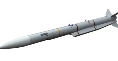 Computer-generated image of the Joint New Air-to-Air Missile (JNAAM). Japan's Ministry of Defense has requested JPY1.2 billion (USD11.4 million) to advance the co-development of the JNAAM with the UK.