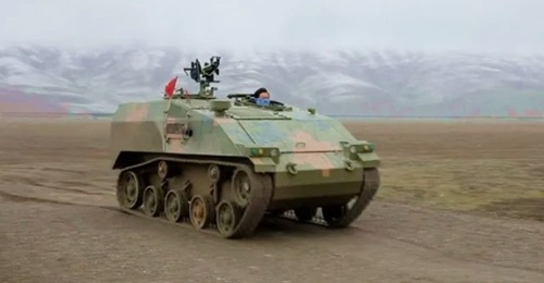The Beijing North Vehicle Group Corporation unveiled a new tracked light AFV in a promotional video released on its WeChat page on 1 October.