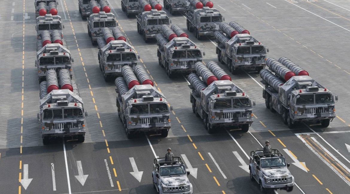 CASIC - manufacturer of Chinese missile systems including the HQ-9 air defence system, seen here on parade in 2019 - has outlined its expansion plans for China's (2021-25) 14th Five Year Plan (FYP).