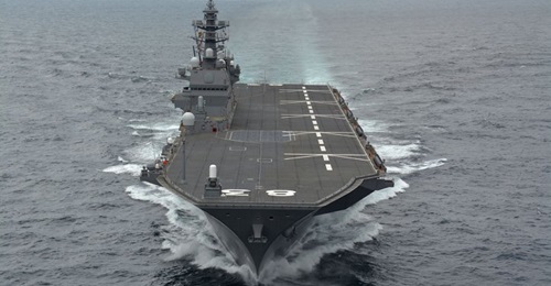 JMSDF helicopter carrier JS 
        
         (shown here) is currently undergoing the first stage of conversion into an aircraft carrier capable of supporting F-35B operations. The JMSDF recently decided that neither JS 
        
         no...