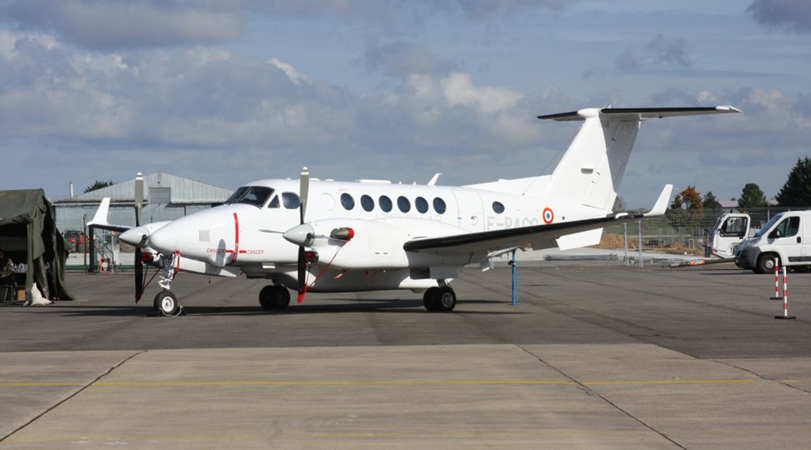 The first of eight Thales-Sabena Technics King Air 350 Extend Range (ER) ISR aircraft for France will enter service in 2021.