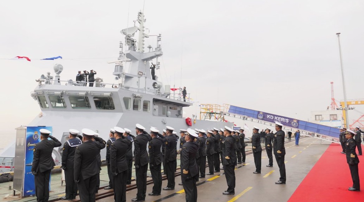 KD 
        
        , seen here at its commissioning ceremony on 6 January 2020 in China.