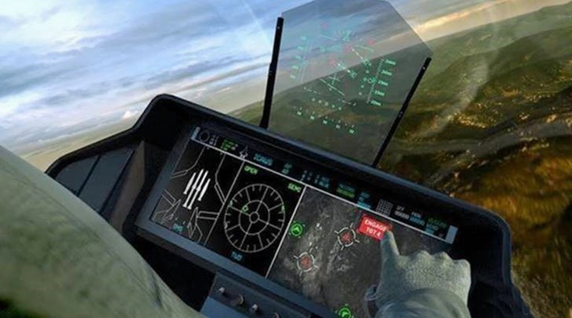 A BAE Systems' rendering of the Distributed Battle Management (DBM) programme, developed in conjunction with the Defense Research Projects Agency (DARPA)