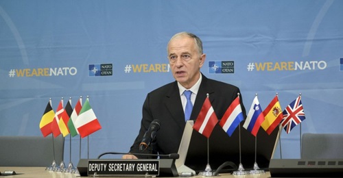 NATO Deputy Secretary General Mircea Geoana presided over the signing of LOIs on HVPs on GBAD (pictured) and C-RAM on 23 October.