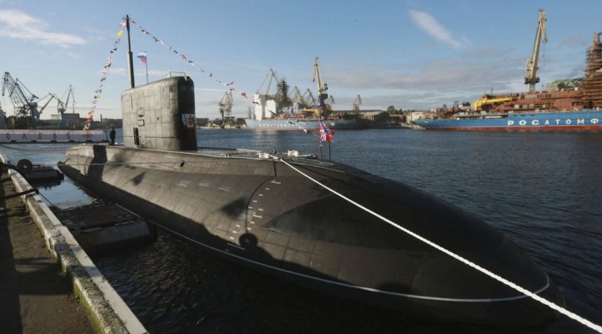 The Project 636.3 diesel-electric submarine 
        
         joined the Russian Navy on 24 October.