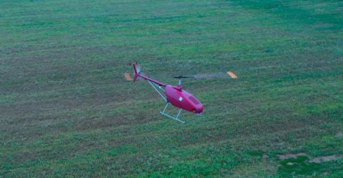 The UVH-500 is an unmanned helicopter based on the CH7 Kompress piloted rotary-wing aircraft. The platform has carried roughly 130 kg of payload during flight tests.