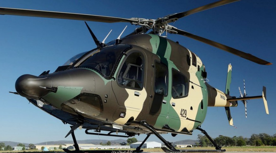Seen in Australian colours to promote its sales campaign in that country, the Bell 429 is also earmarked for Guyana service.