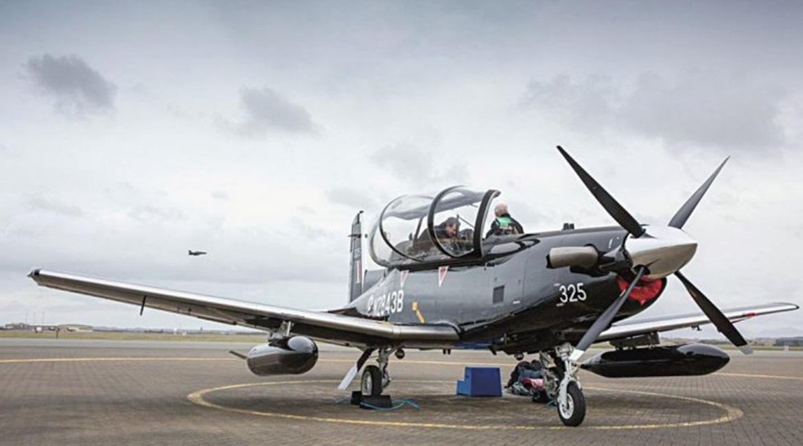 The UK now has 14 Texan II aircraft at RAF Valley supporting the Fixed-Wing portion of the UKMFTS pilot training scheme.