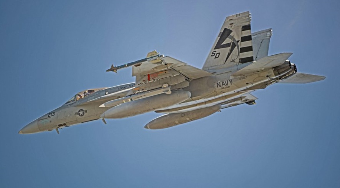Seen being carried by a Super Hornet during captive-carry trials earlier in the year, the AARGM-ER is now poised to enter into LRIP Lots 1 and 2 production.