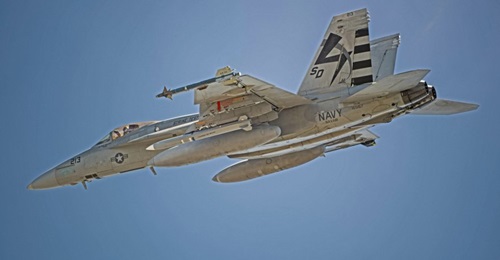 Seen being carried by a Super Hornet during captive-carry trials earlier in the year, the AARGM-ER is now poised to enter into LRIP Lots 1 and 2 production.