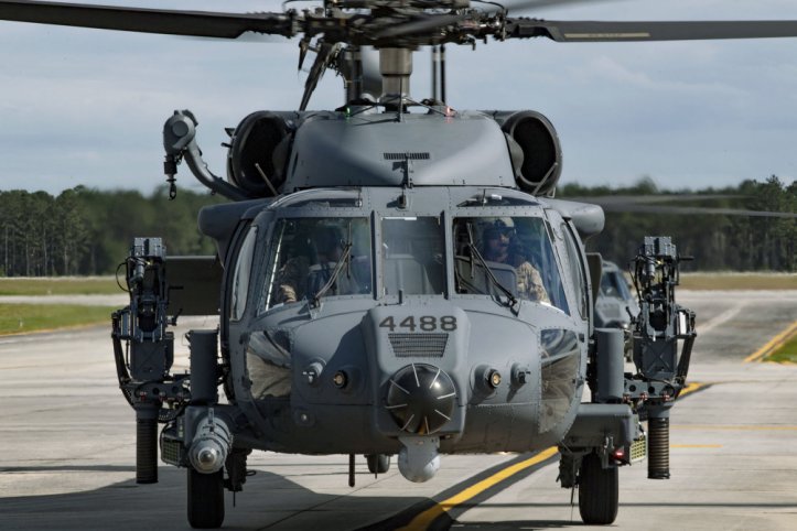 The USAF took delivery of its first two production Sikorsky HH-60W CSAR helicopters on 5 November. The delivery started the transition from the predecessor HH-60G Pave Hawk model, which has been flown for more than 26 years. (USAF)