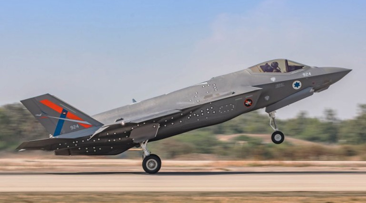 The Israeli Air Force hailed the arrival of the F-35I testbed at Tel-Nof Airbase as greatly enriching the service's independence in improving its division of fifth-generation aircraft.