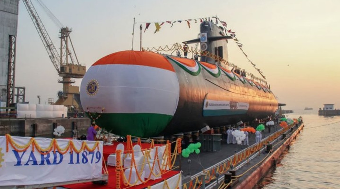 India's MDL launched 
        
        the fifth of six Kalvari (Scorpène)-class submarines on order for the Indian Navy, in a ceremony held on 12 November at its facilities in Mumbai.