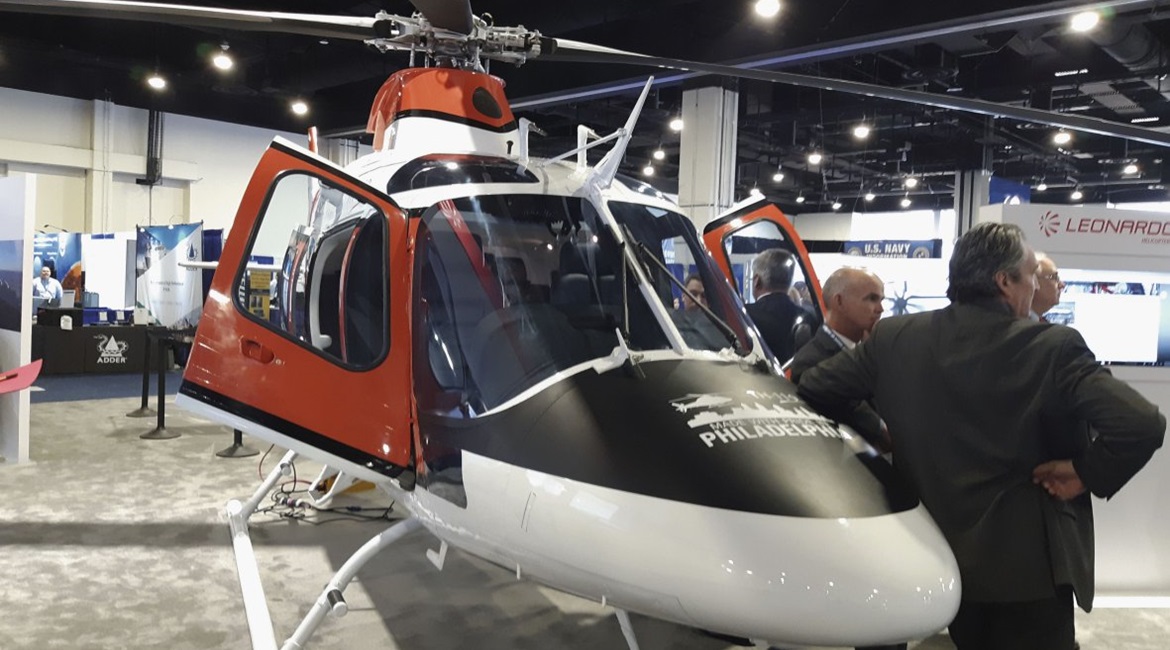 Seen at the Sea-Air-Space conference outside Washington, DC, in May 2019, the TH-73A is to replace the Bell TH-57 JetRanger in training pilots for the US Navy, the US Marine Corps and the US Coast Guard.