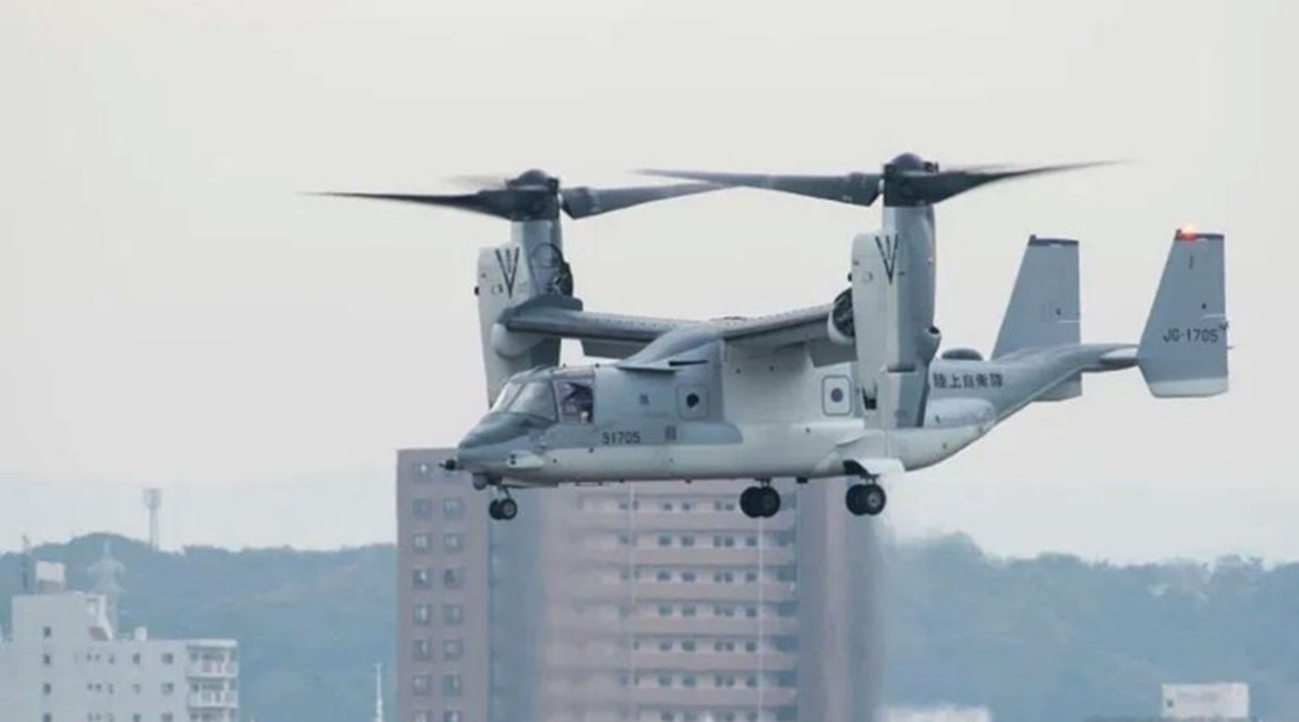 US NAVAIR announced on 12 November that the JGSDF has begun operating its MV-22B tiltrotor aircraft from Camp Kisarazu in Chiba Prefecture.