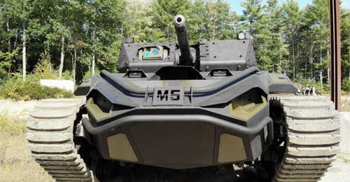 Textron Systems is developing an all-electric variant of its Ripsaw M5 UGV.