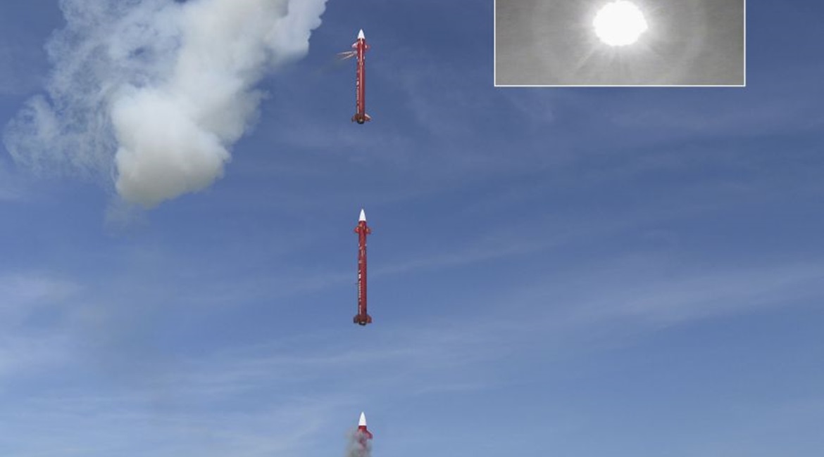 The Cheongung II system has a stated maximum range of 40 km and has been designed to engage not only incoming enemy aircraft but also ballistic missile targets at an altitude of about 20 km.