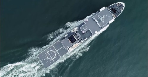 , the PLAN's latest hospital ship, is 109 m long, has a beam of 17 m, and is equipped with a flight deck that is likely to be suitable for operating a Z-8 helicopter.