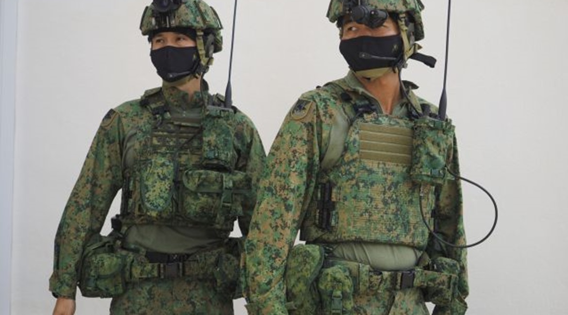 The Singapore Army is rolling out new personal equipment designed to enhance the performance of its troops.